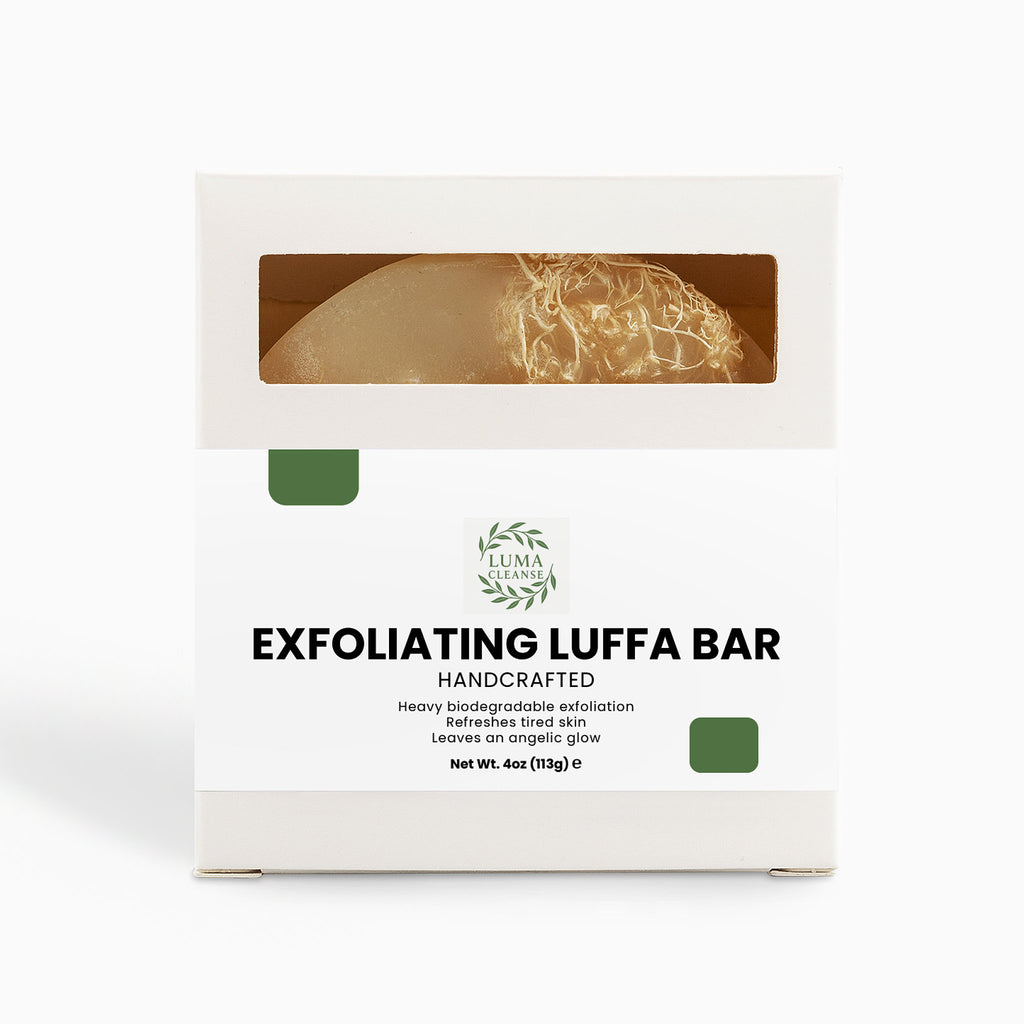 Luma Hemp Exfoliating Luffa Bar