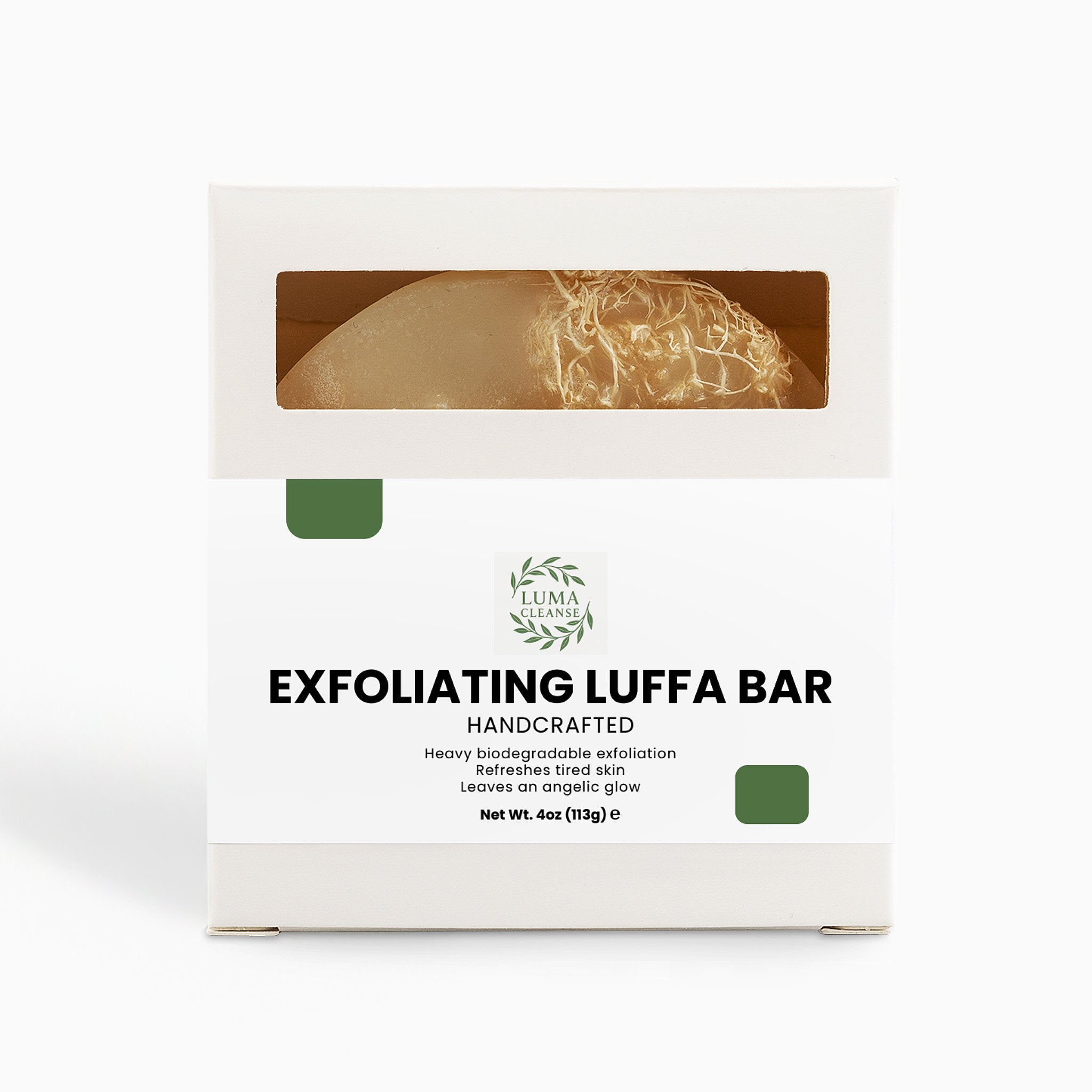 Luma Hemp Exfoliating Luffa Bar